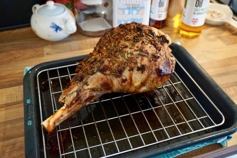 Sunday Lunch: Roast Leg of Lamb Recipe with LittleSeed Oil