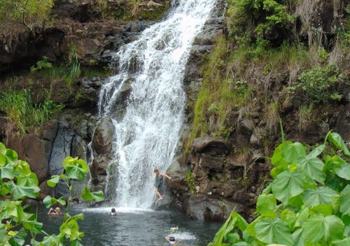 Waimea Falls, Oahu, Hawaii